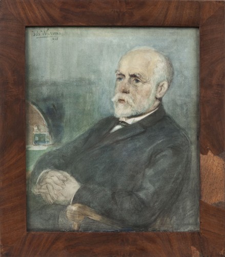 Portret van vader van Nanne Ottema